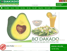 Tablet Screenshot of dakado.vn
